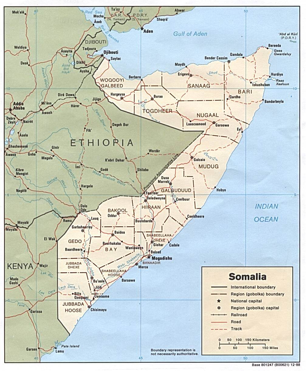somalia cities map